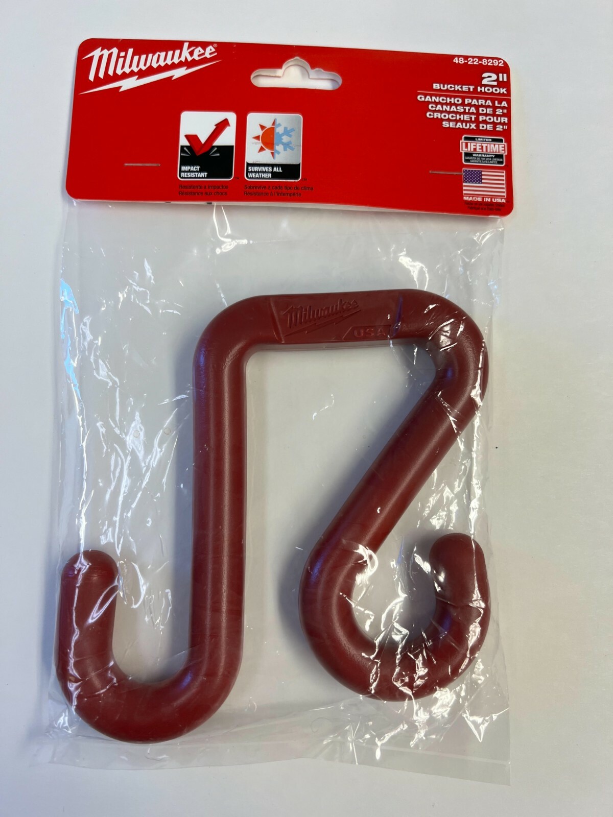 Milwaukee 2” Bucket Hook 48-22-8292