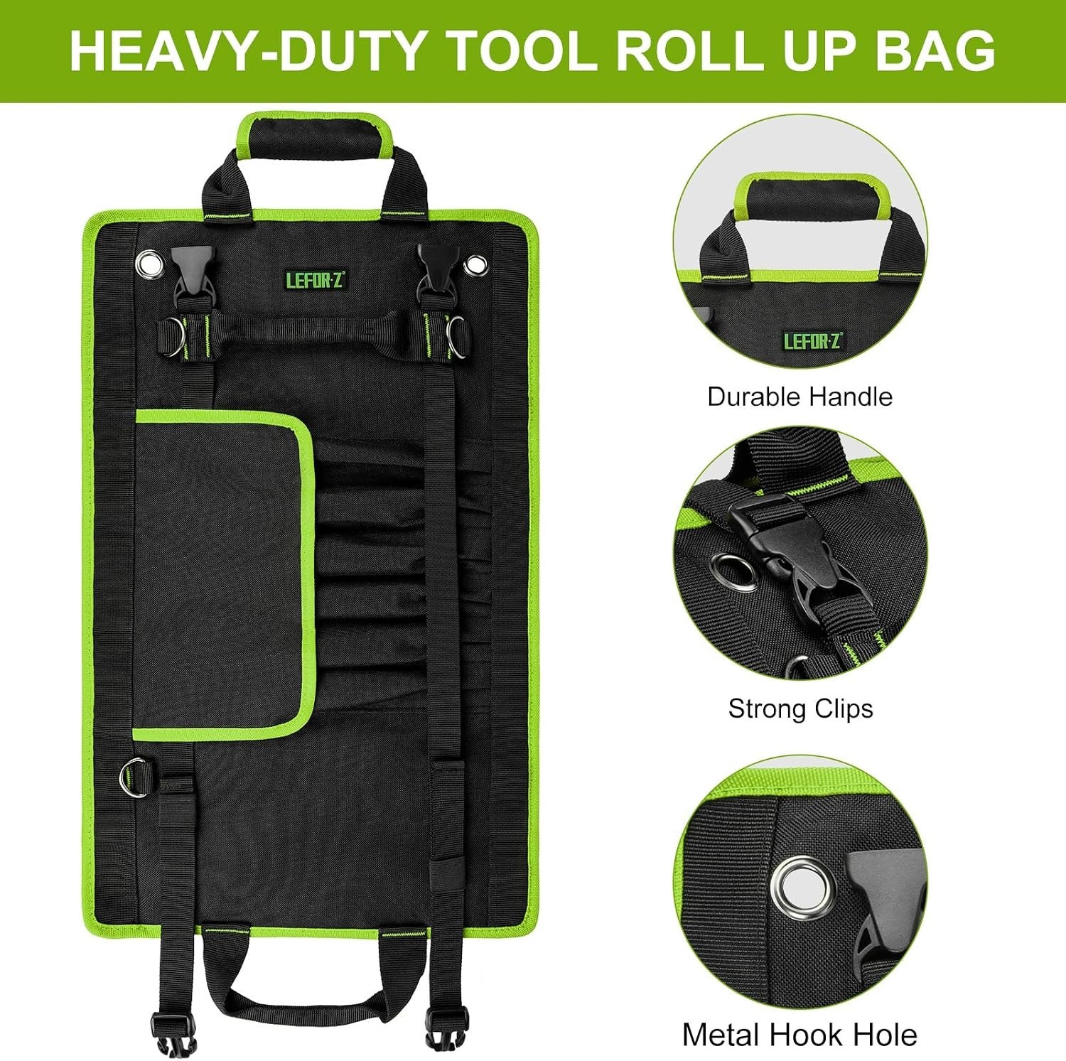 Versatile Tool Carrier Bag for Mechanics, Electricians