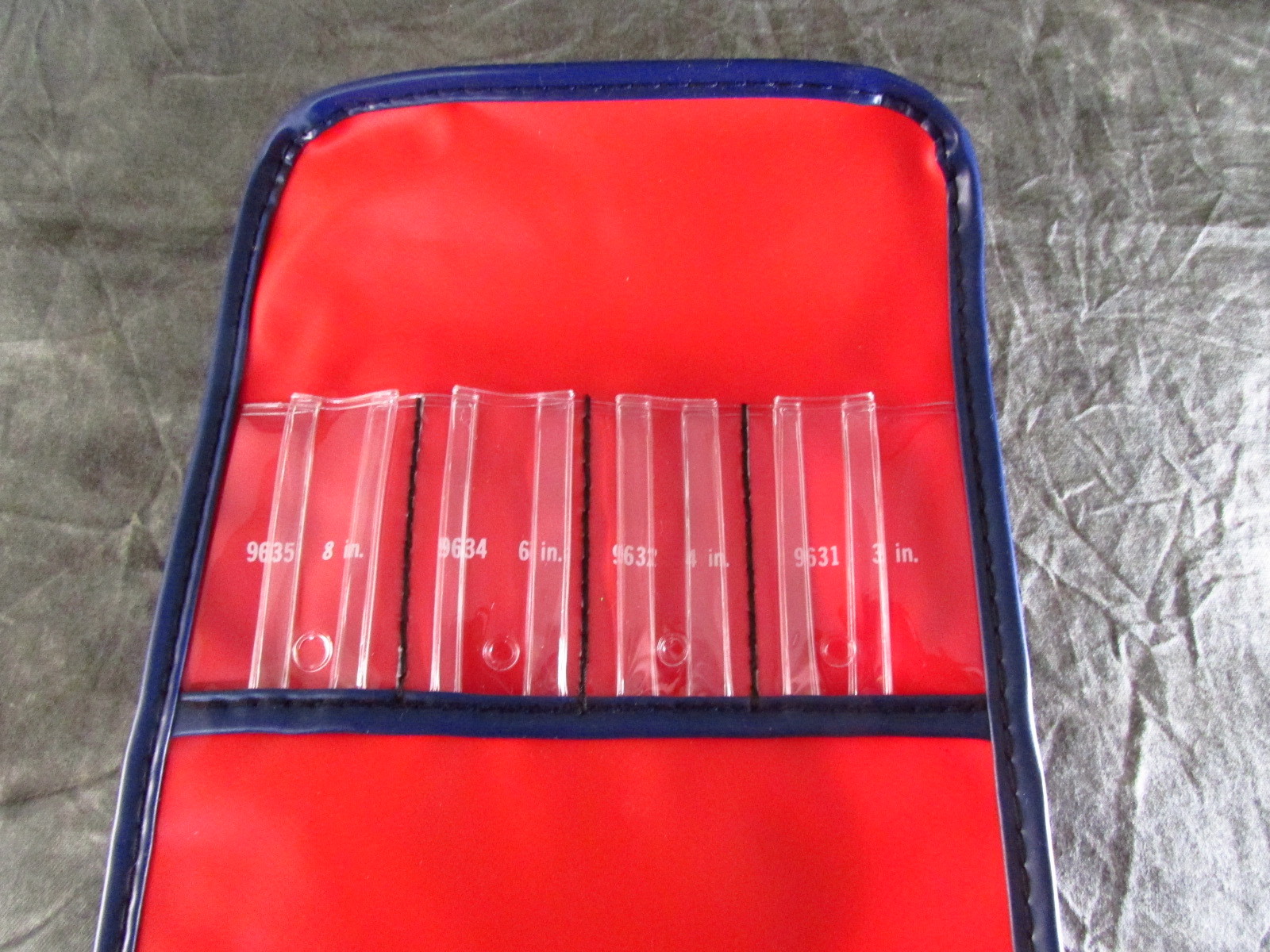 New Vintage Proto 2433 Vinyl Pouch For 9600C 4 PC Cabinet Screwdriver Set