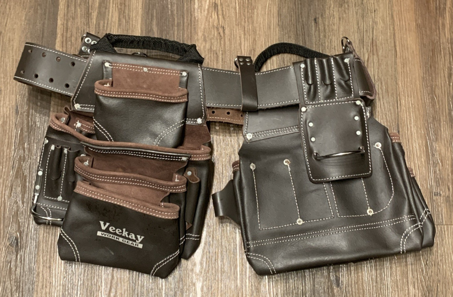 Veekay Gear Work Belt Oil Tanned Leather