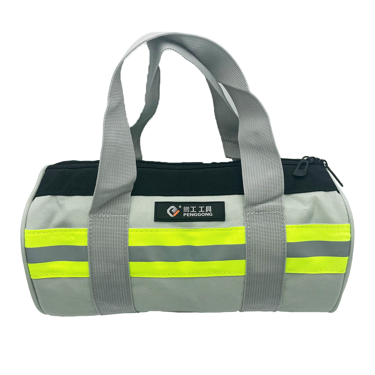 Heavy Duty Canvas Tool Bag with Metal Zippers Muti-Purpose for Home DIY Portable