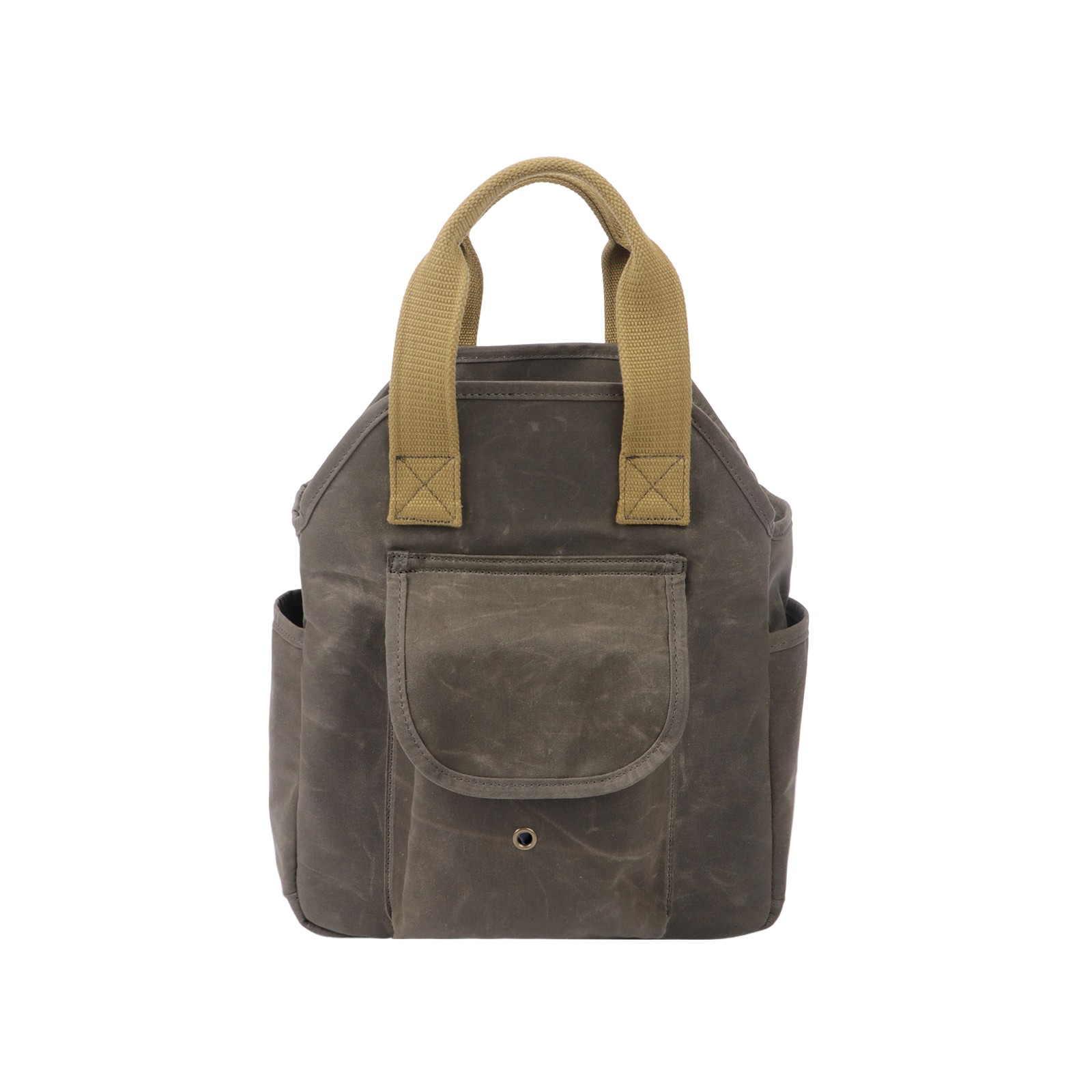 Tourbon Sturdy Canvas Garden Tool Tote Bag Farmer DIY Utility Storage Organizer