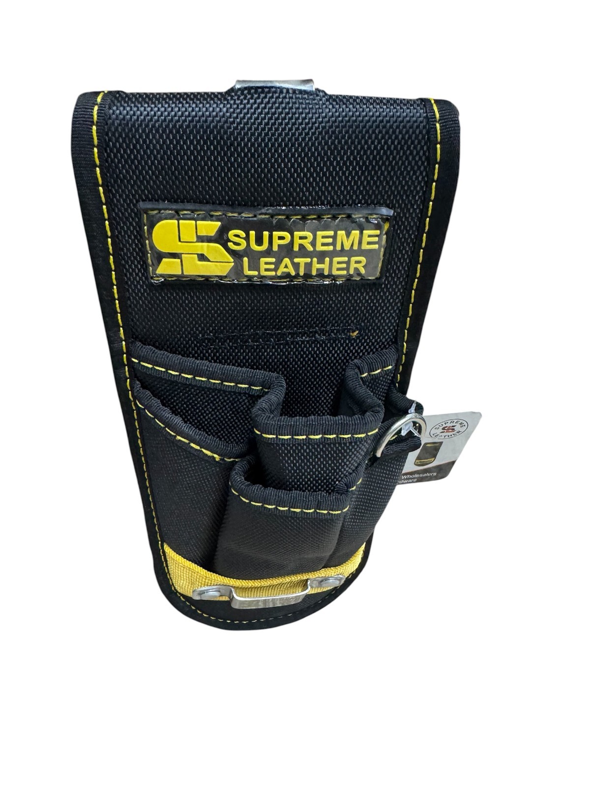 Multi Pocket Nylon Tool Holder – Tool Organizer w/ Clip Electrician Tool Pouch