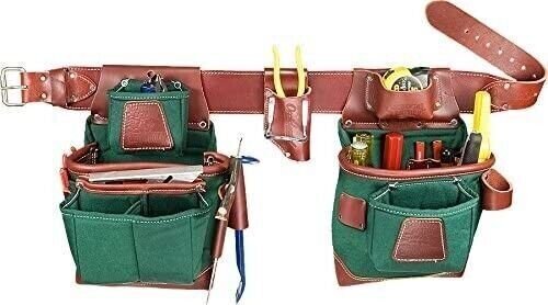 Genuine Occidental Leather 8585 XL Heritage FatLip 25 Pocket Premium Tool Bag Se