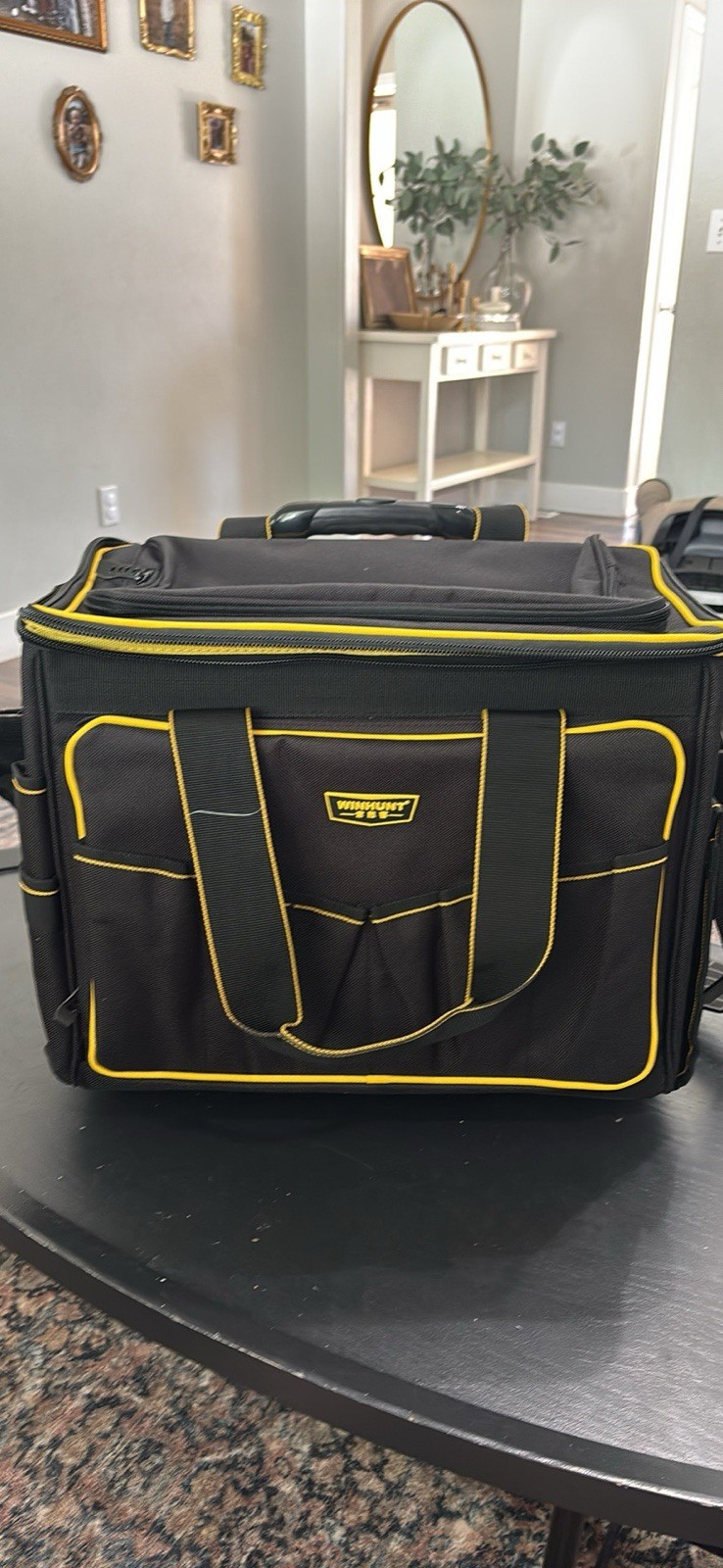 Winhunt Rolling Tool Bag with Wheels Heavy Duty Storage Organizer, Rolling Bag
