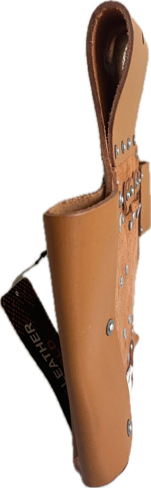 LEATHER GOLD Electrician Leather Multi Tool Holder Belt (4Pocket) Pouch
