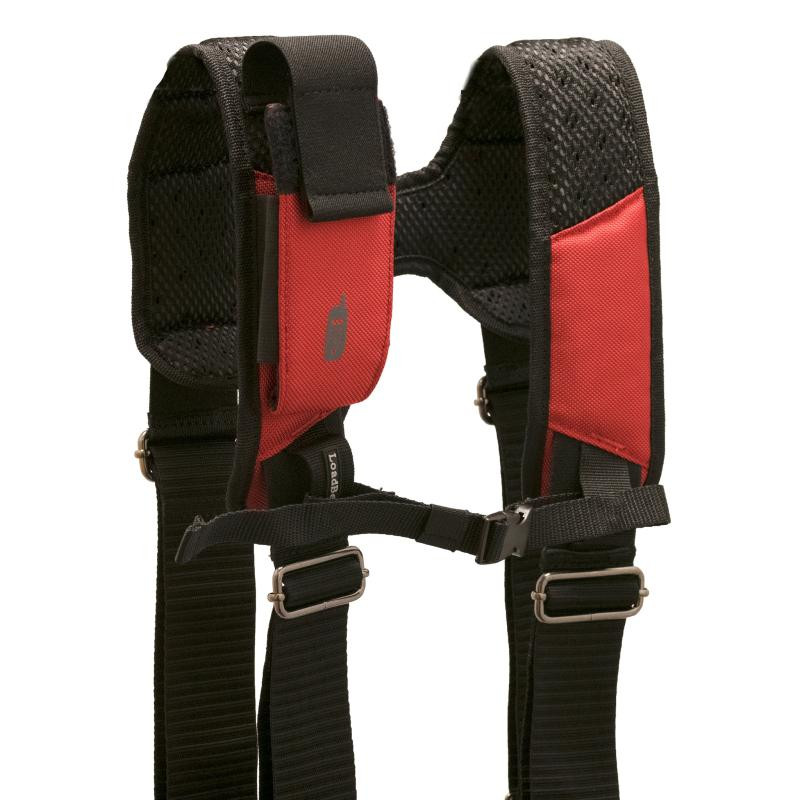 Bucket Boss 55185-RD Red Framer’s Tool Belt with Suspenders.