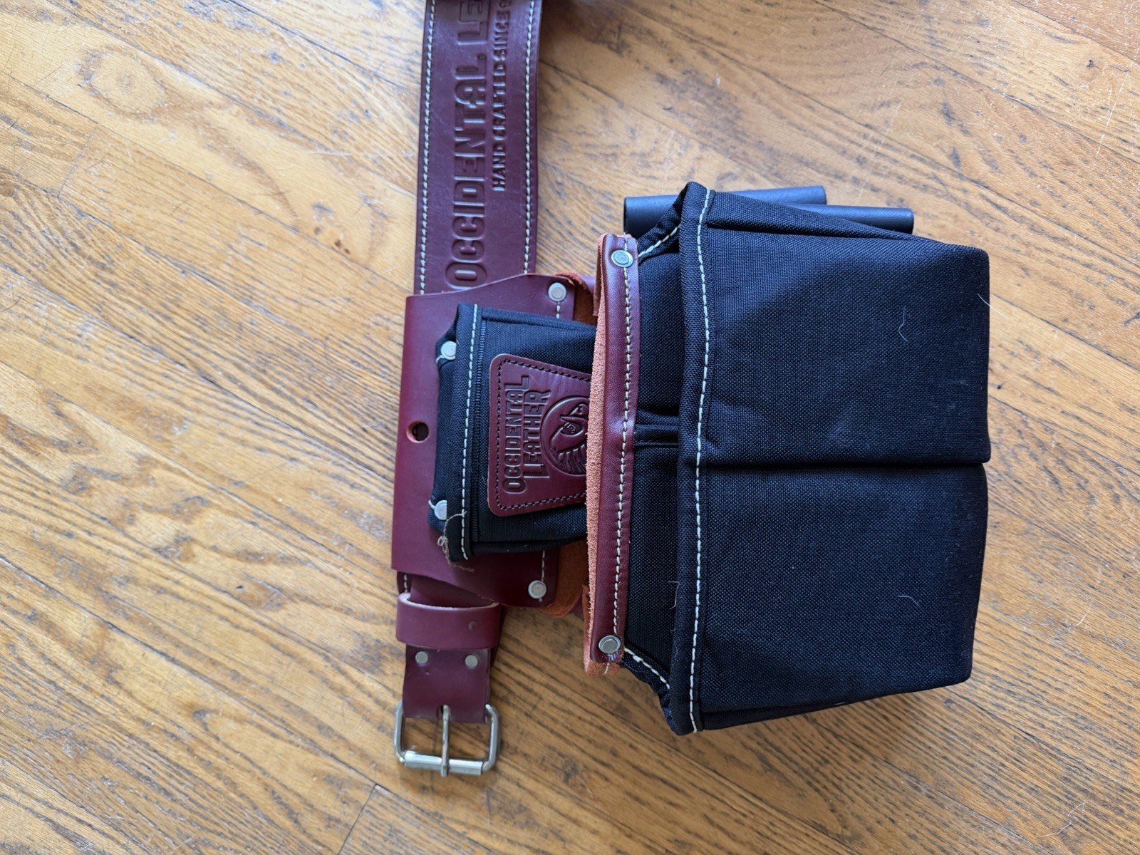 Occidental Leather Commercial Electrician Tool Belt size medium Brown/Black
