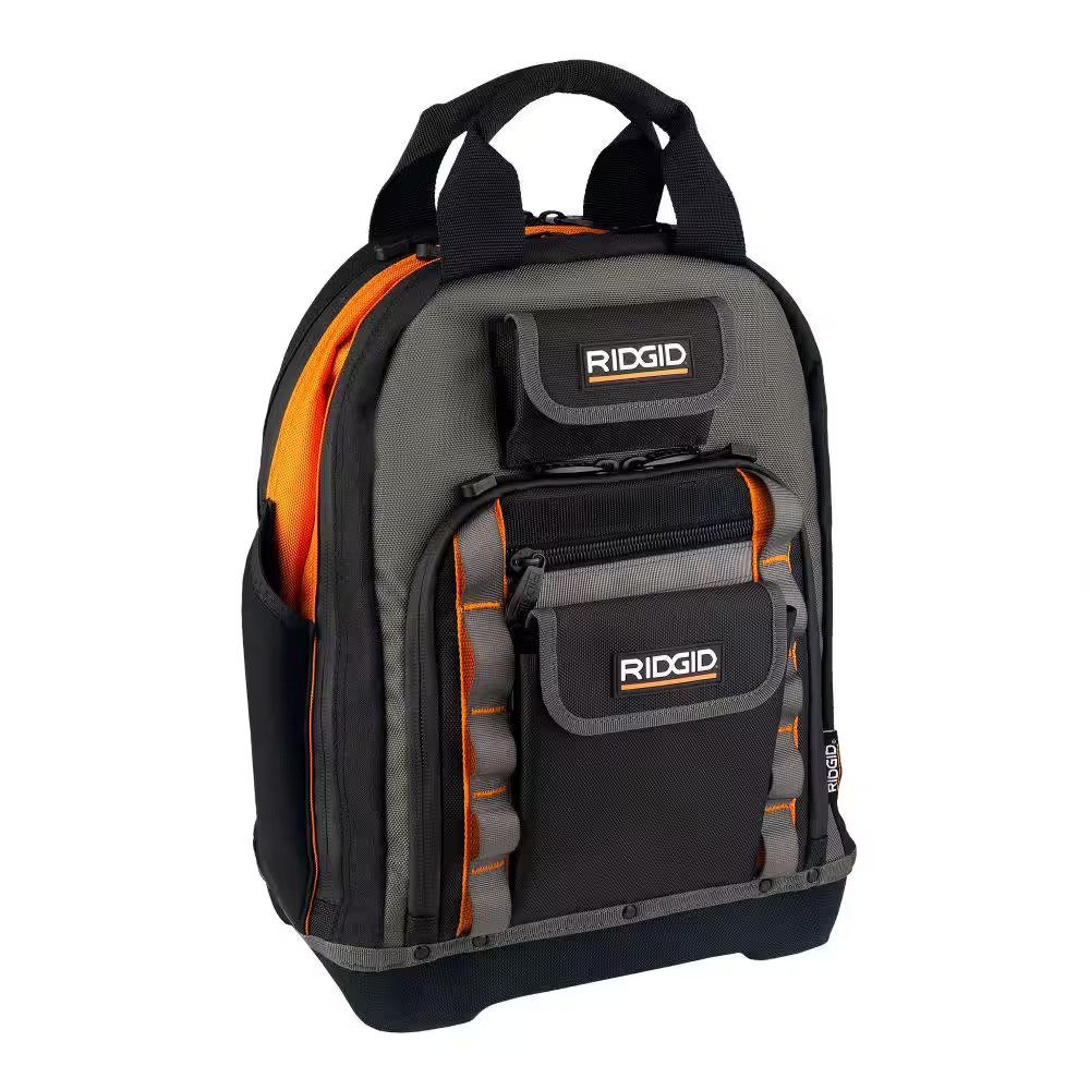 RIDGID 15 In. 55 Pocket Professional Grade Tool Backpack