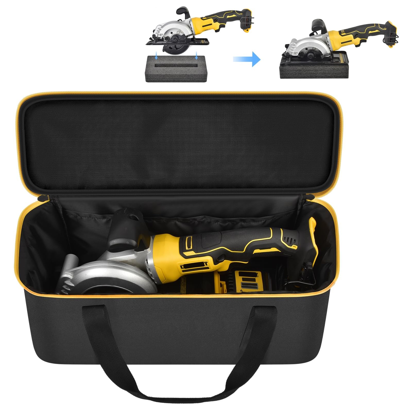 Tool Bag for DEWALT ATOMIC 20V MAX 4-1/2″/ for DOVAMAN/for Worx WX439L/ for G…