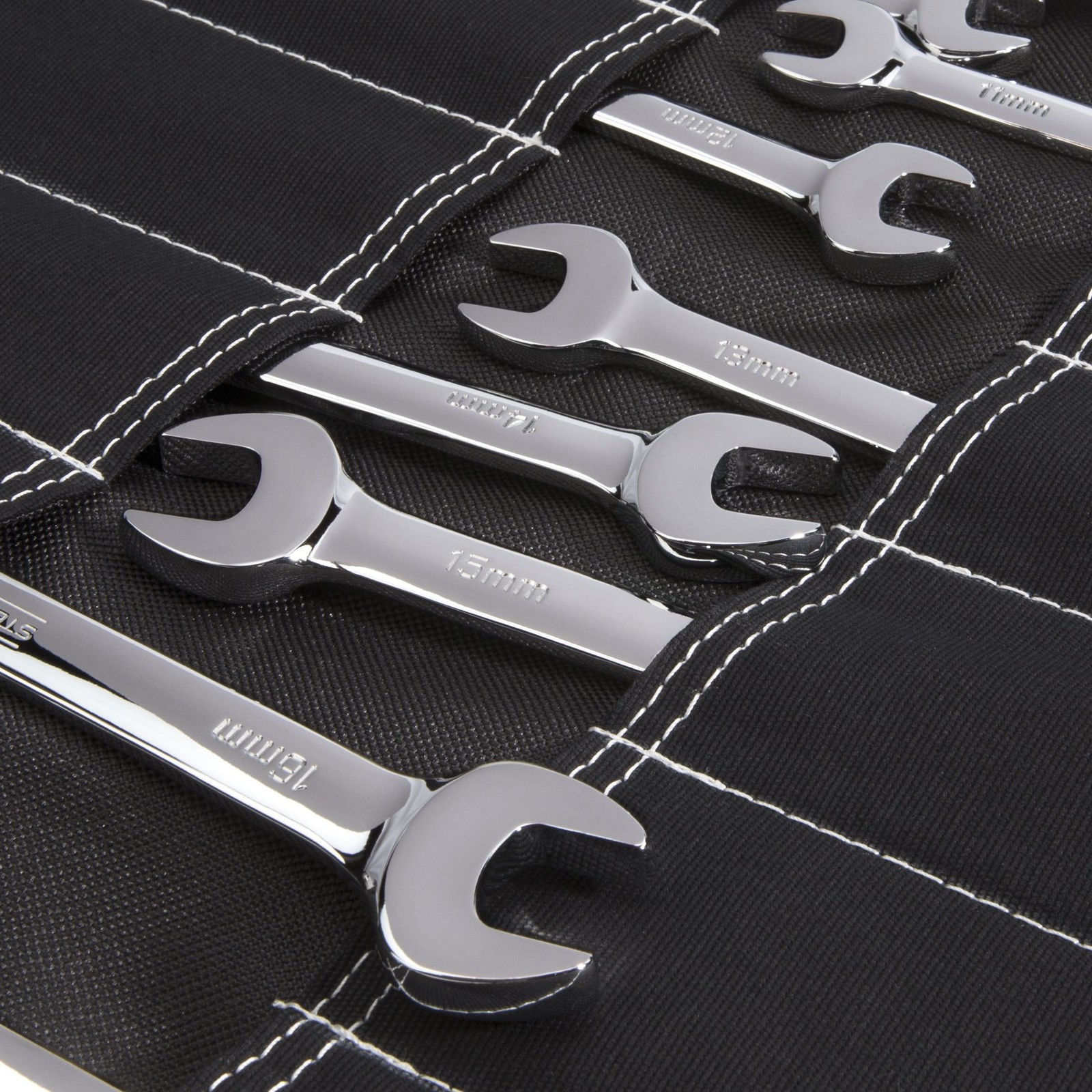 Dickies Large Wrench/Screwdriver Organizer Roll for Mechanics, Large, Black