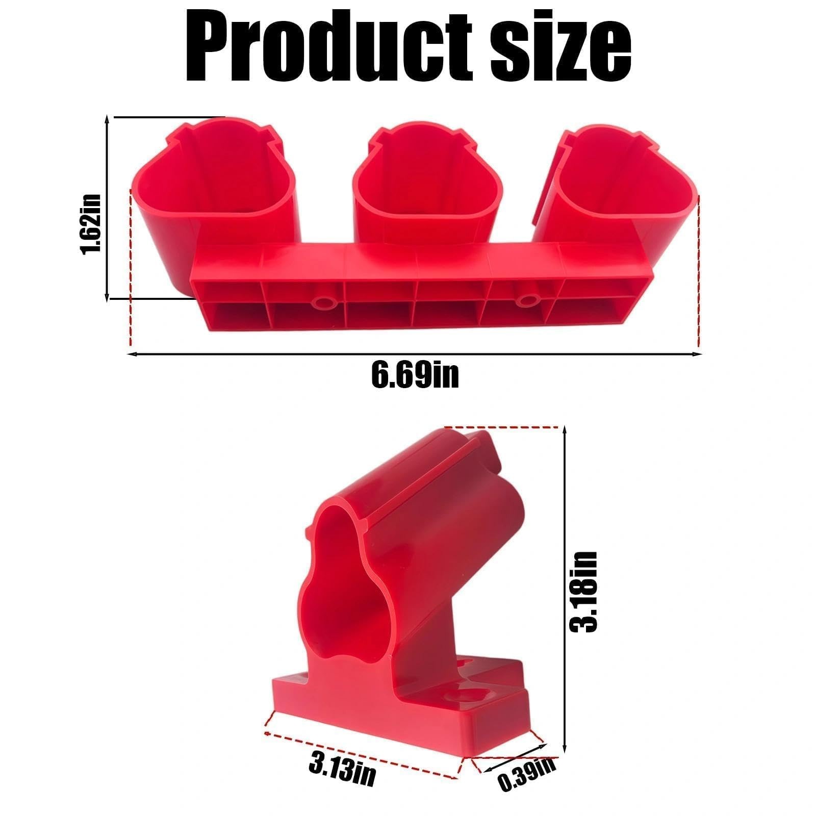 Wall Mount Tool Storage Rack Fit for Milwaukee M12, 8-Piece Organizer Kit Inc…