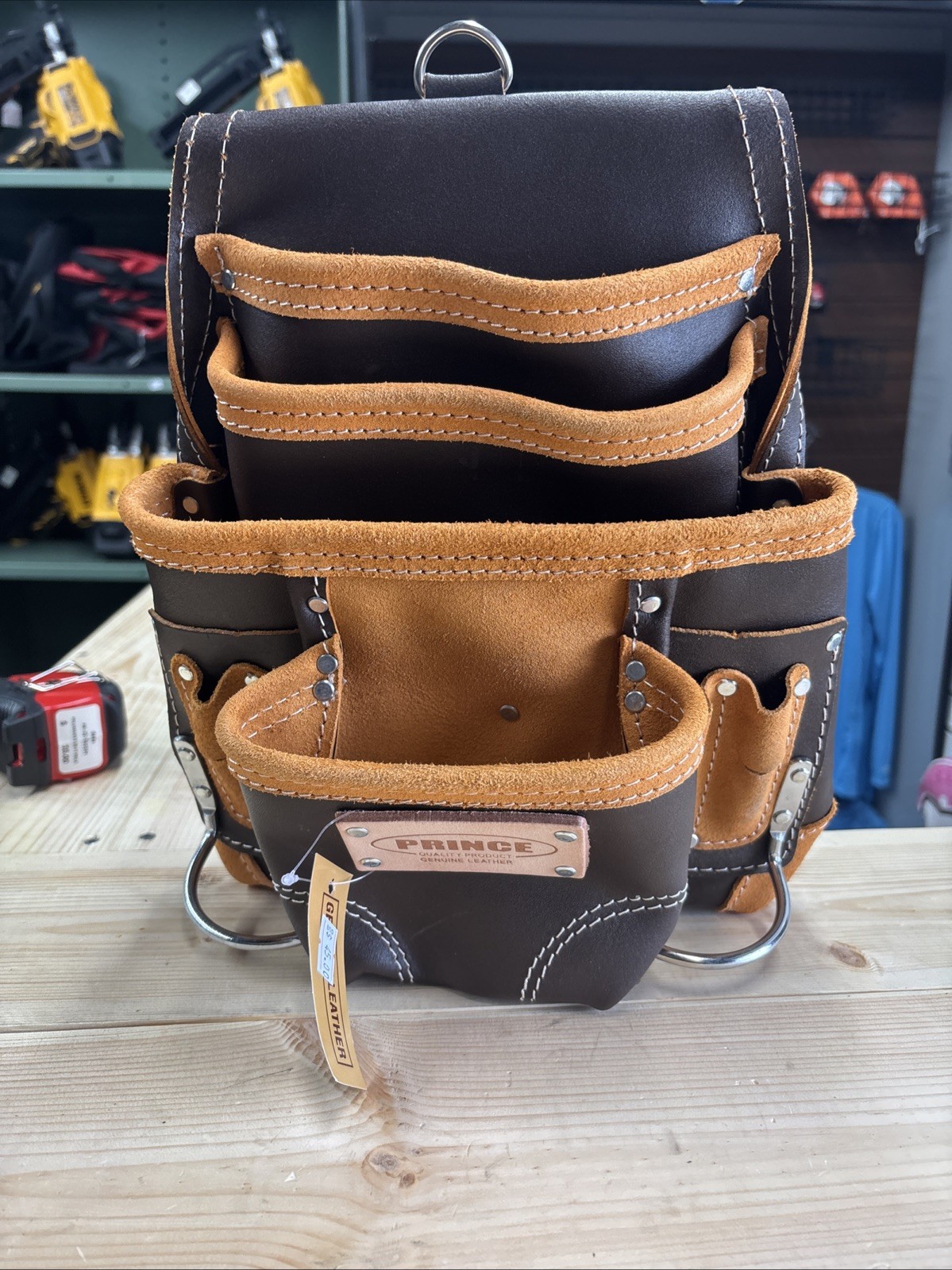 Prince 2HH Oil Thanned Leather Pouch P-2200BR2