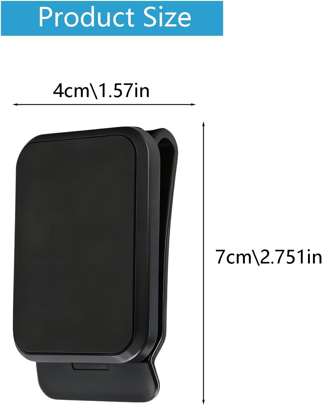 Magnetic Belt Clip Tool Holder for Belt, Strong Tool Belt Magnet, Clip On Magnet