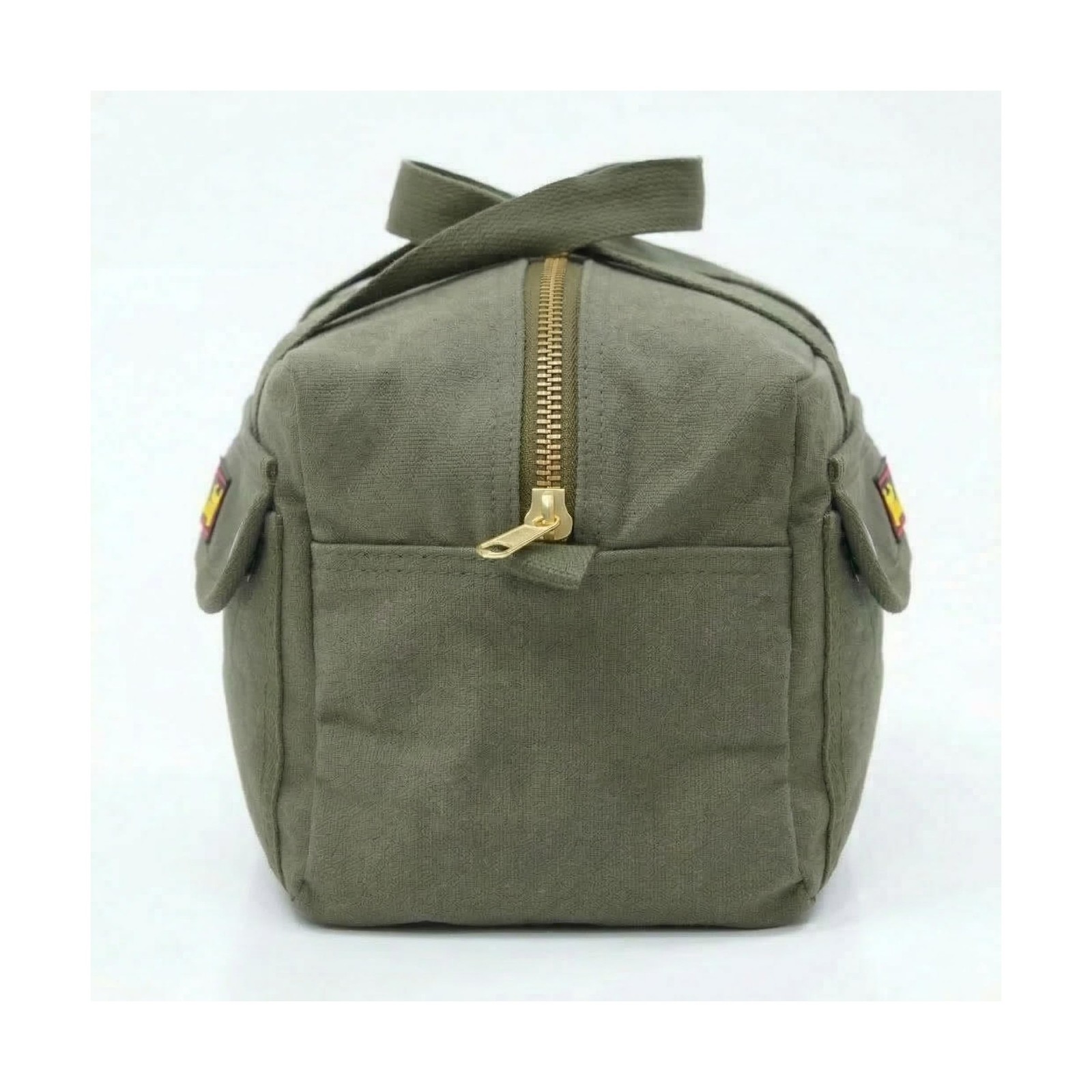 Waxed Canvas All Purpose Military Style Duffle Bag, Water-Resis… FAST USA SHIP