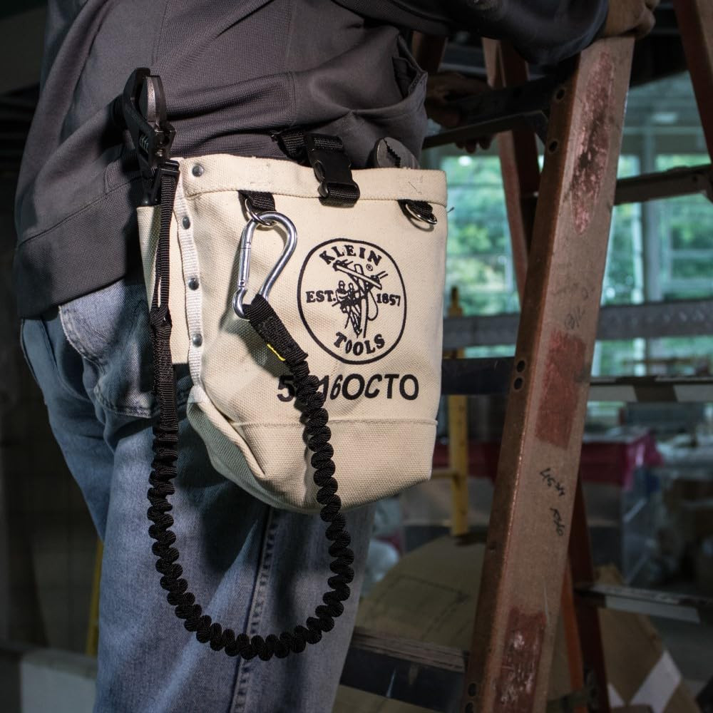5416OCTO Tool Bag, Bull-Pin and Bolt Pouch, No. 4 Canvas with Tunnel Connection,