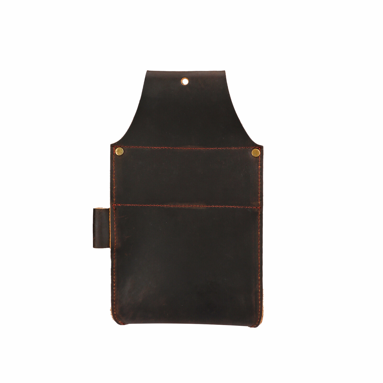 TOURBON Leather Tool Belt Pouch Tape measure Holder Workshop Tools Carrier in US