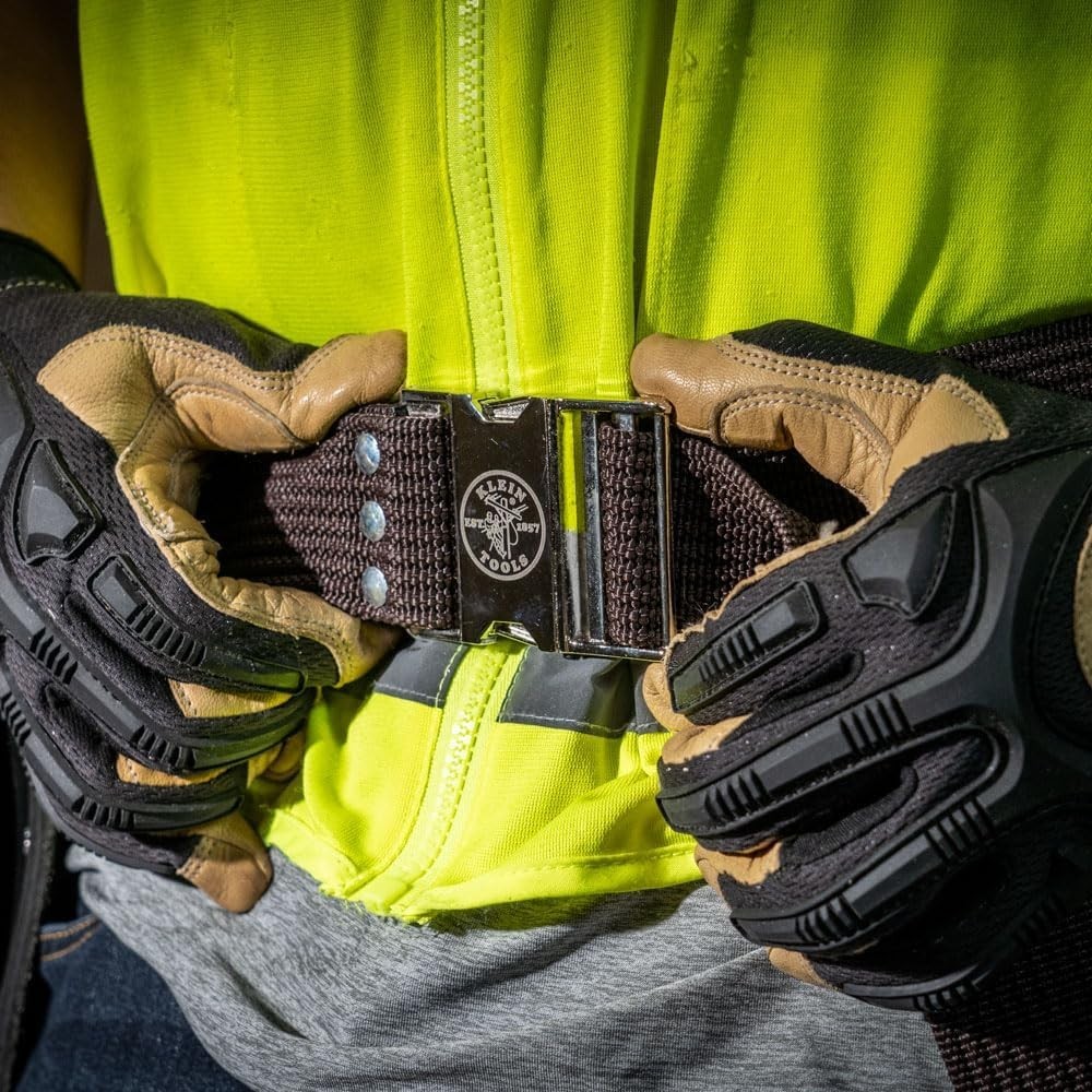 Durable Adjustable Polyester Tool Belt with Rugged Metal Buckle – 48-Inch Fit