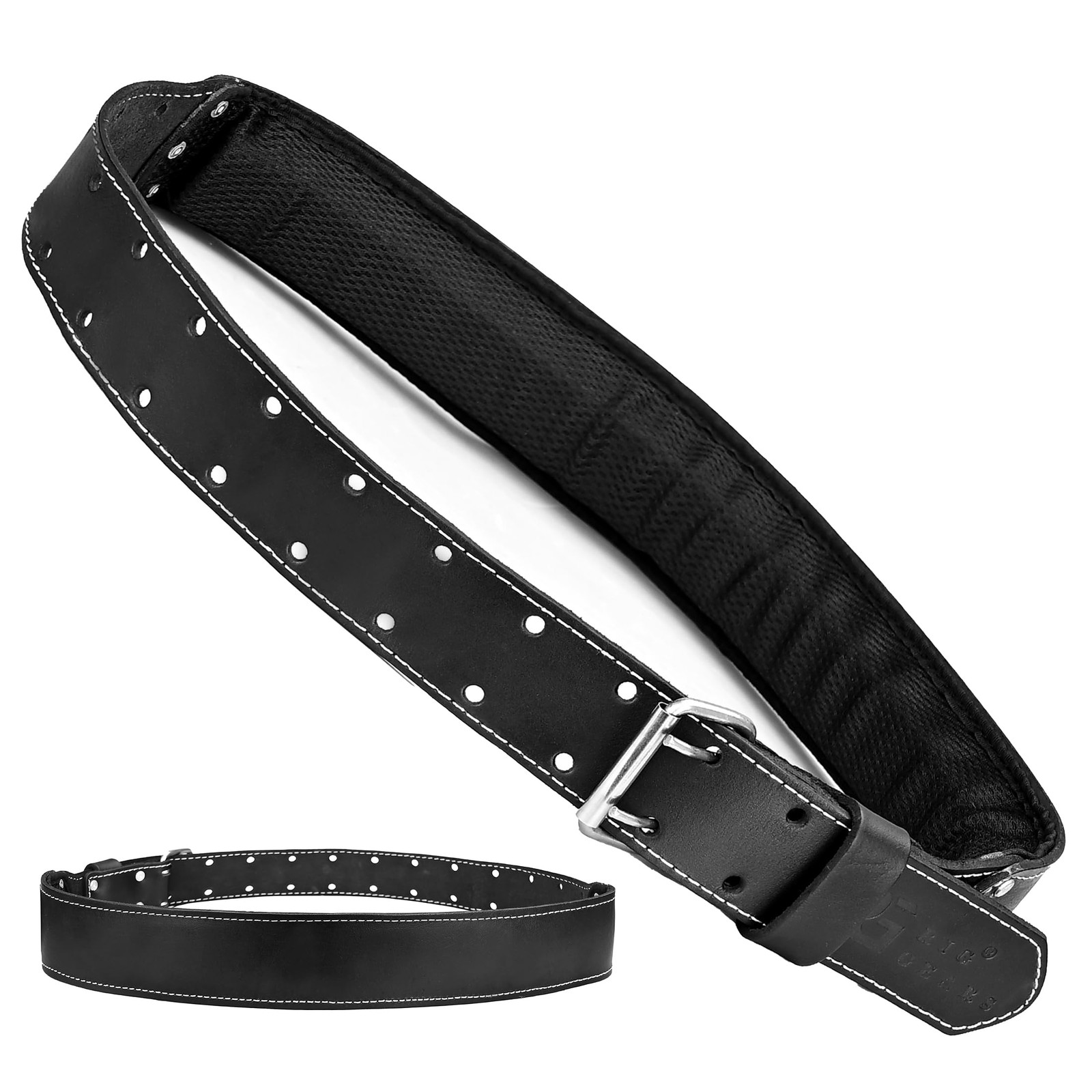 Leather tool belt (Black 302, Standard)