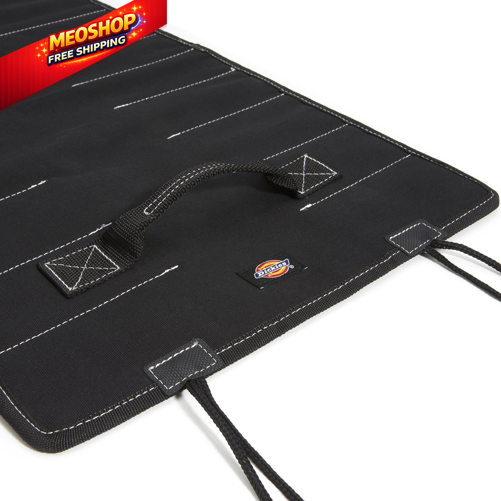 Dickies Large Wrench/Screwdriver Organizer Roll for Mechanics, Large, Black