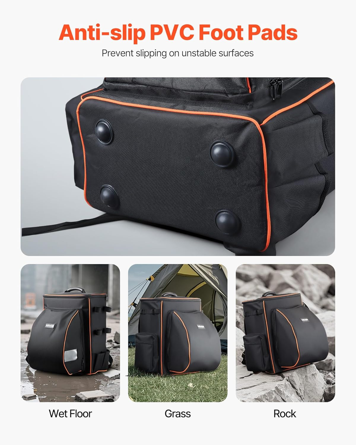 Welding Backpack, 35.6L Welder Backpack for Tools and Helmet, 600D Polyester Ext