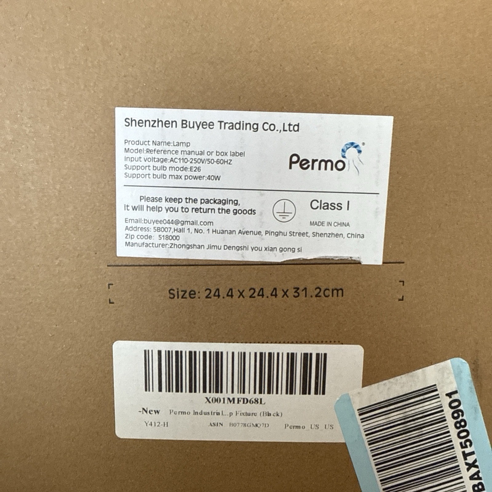 Permo Industrial Slope Pole Wall Mount Single