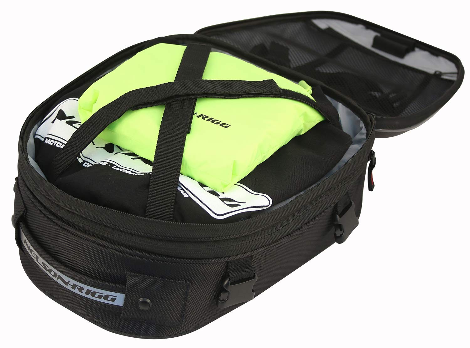 Nelson Rigg CL1060S2 Black Commuter Sport Motorcycle Tail Bag