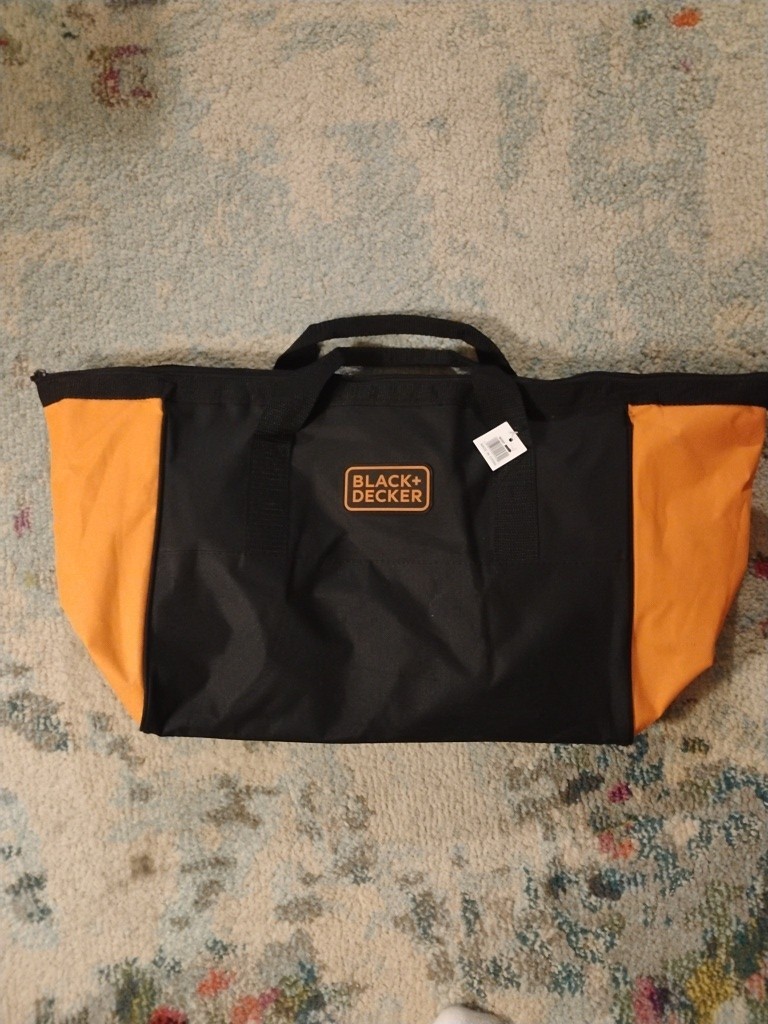 Genuine Black & Decker Replacement Tool Carry Bag – Durable Heavy Duty Canvas
