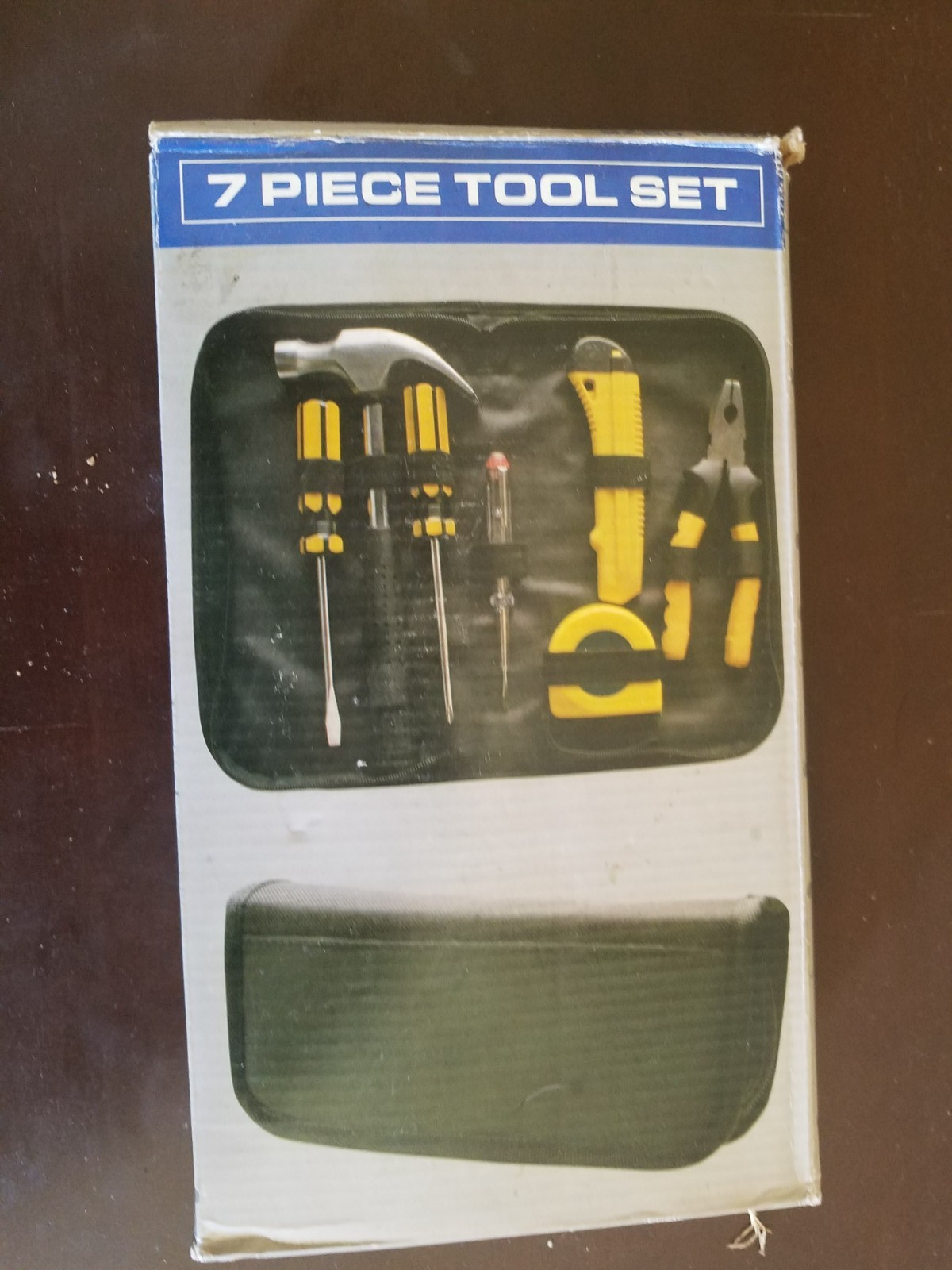 Promotional household tool kit with zippered pouch