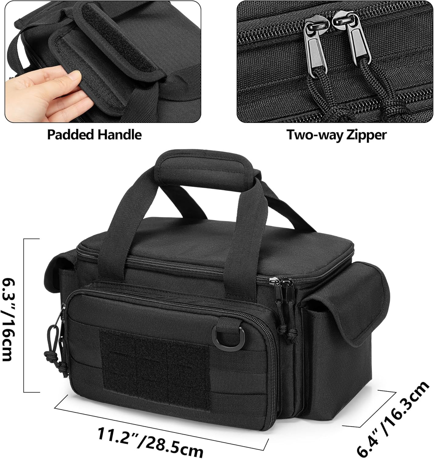 Small Tool Bag with Anti-Friction and Thick Padded Bottom, Tool Storage Organize