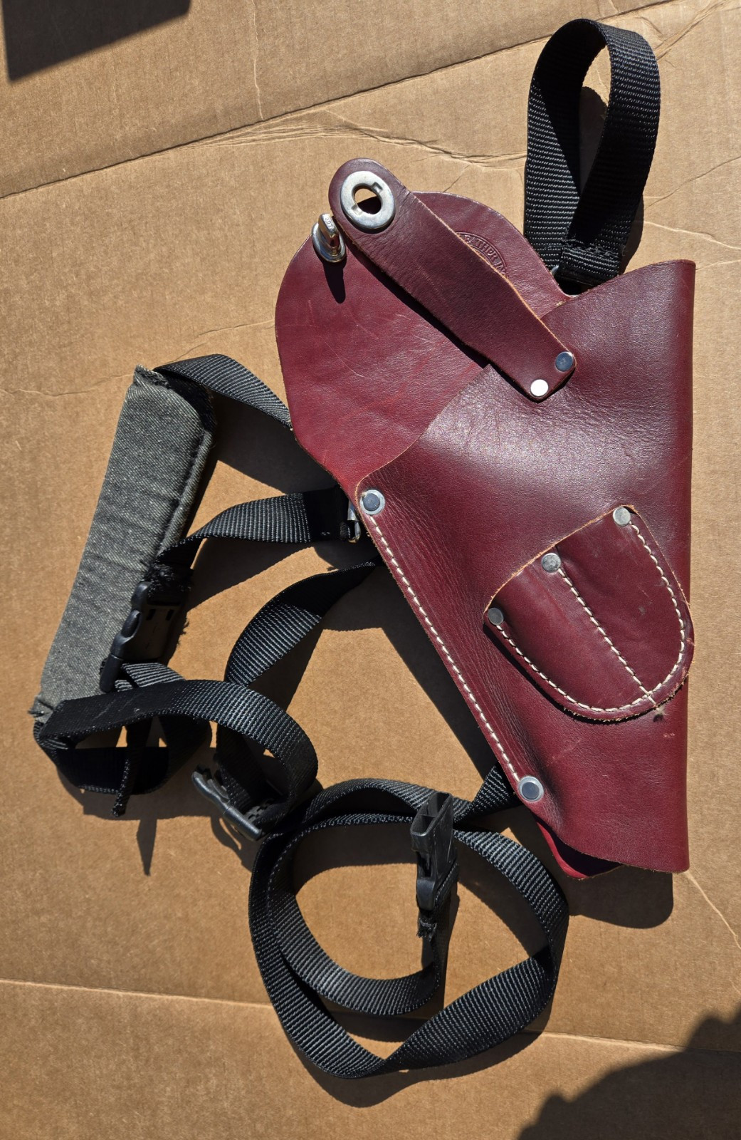 Occidental Leather Cordless Drill /Screw Gun Holster w Shoulder Straps 5077