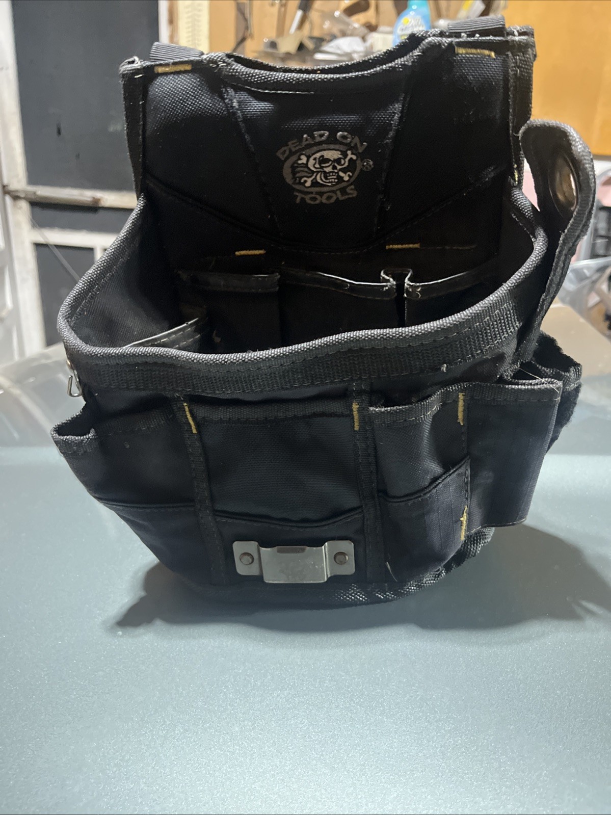 Dead On Tools Utility Electrician Professional Tool Pouch 600 Denier Poly Black