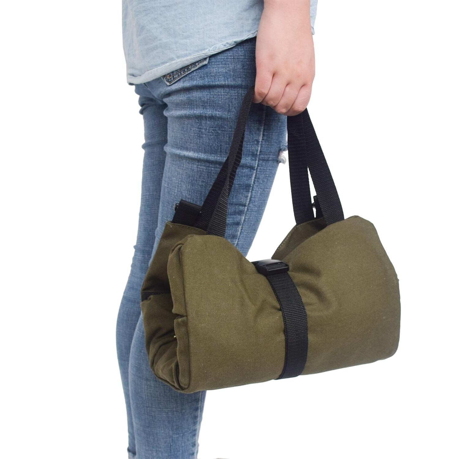 Tool Roll Organizer Foldable Bag for Car Electrician Tools Pliers Wrenches Pouch