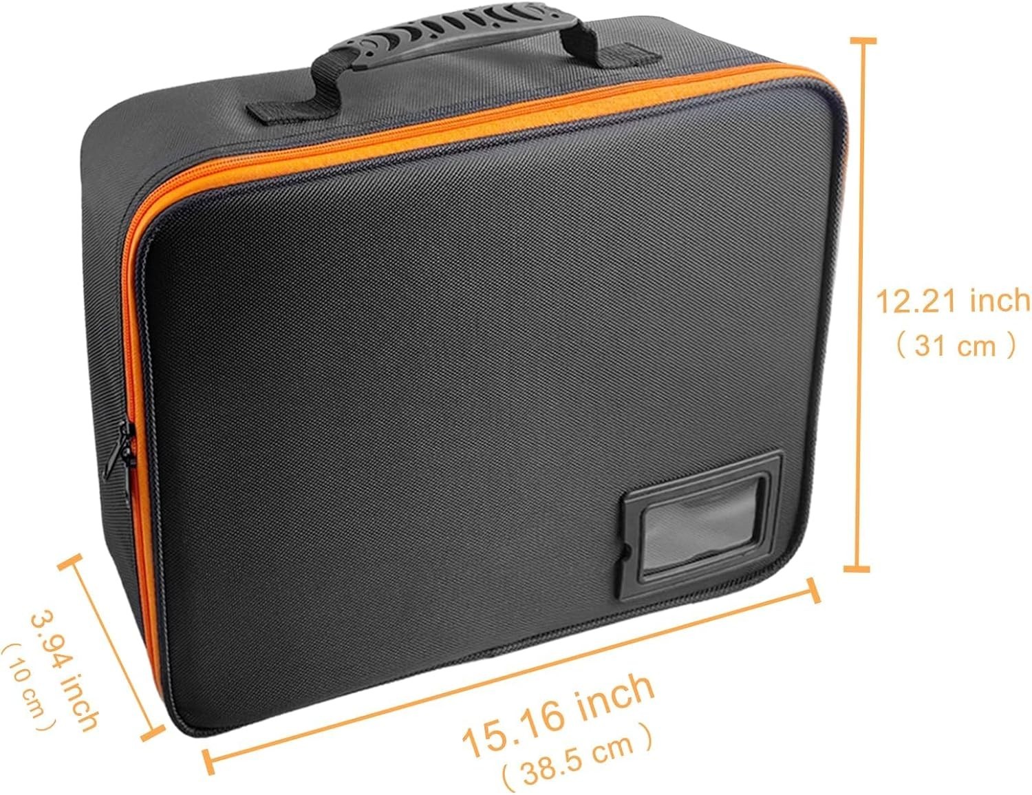Impact-Resistant Tool Battery Case with Waterproof Design and Removable Dividers