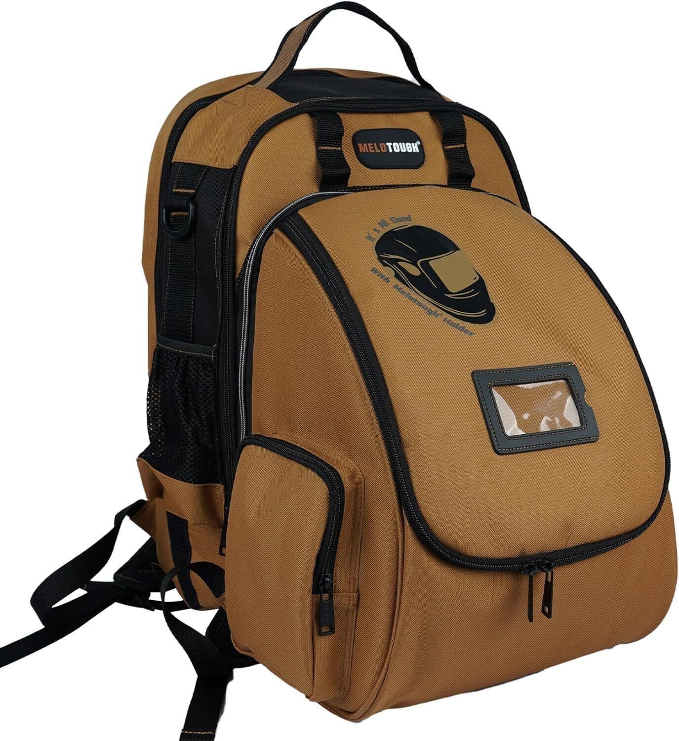 Welding Tool backpack for Tools and Helmet Extreme Gear Pack with Large Capacity