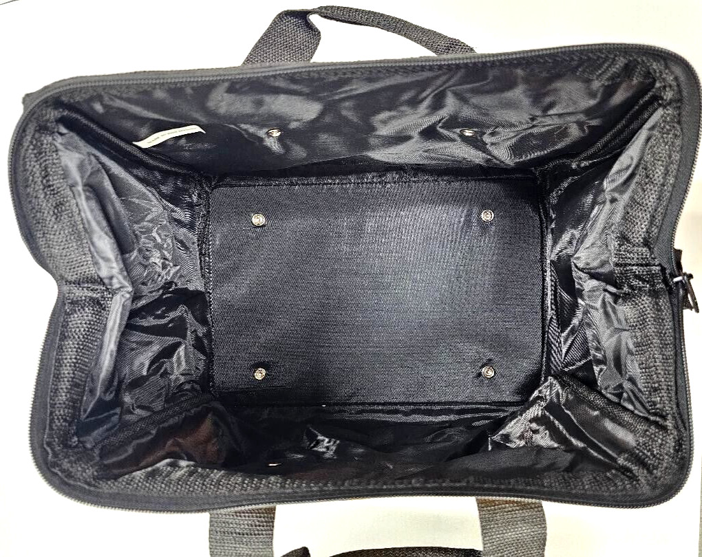 3) Dewalt Tool Bag W/ RAILS Case 13″ x 10 x 9 Canvas For 20V Drill, Battery, Saw