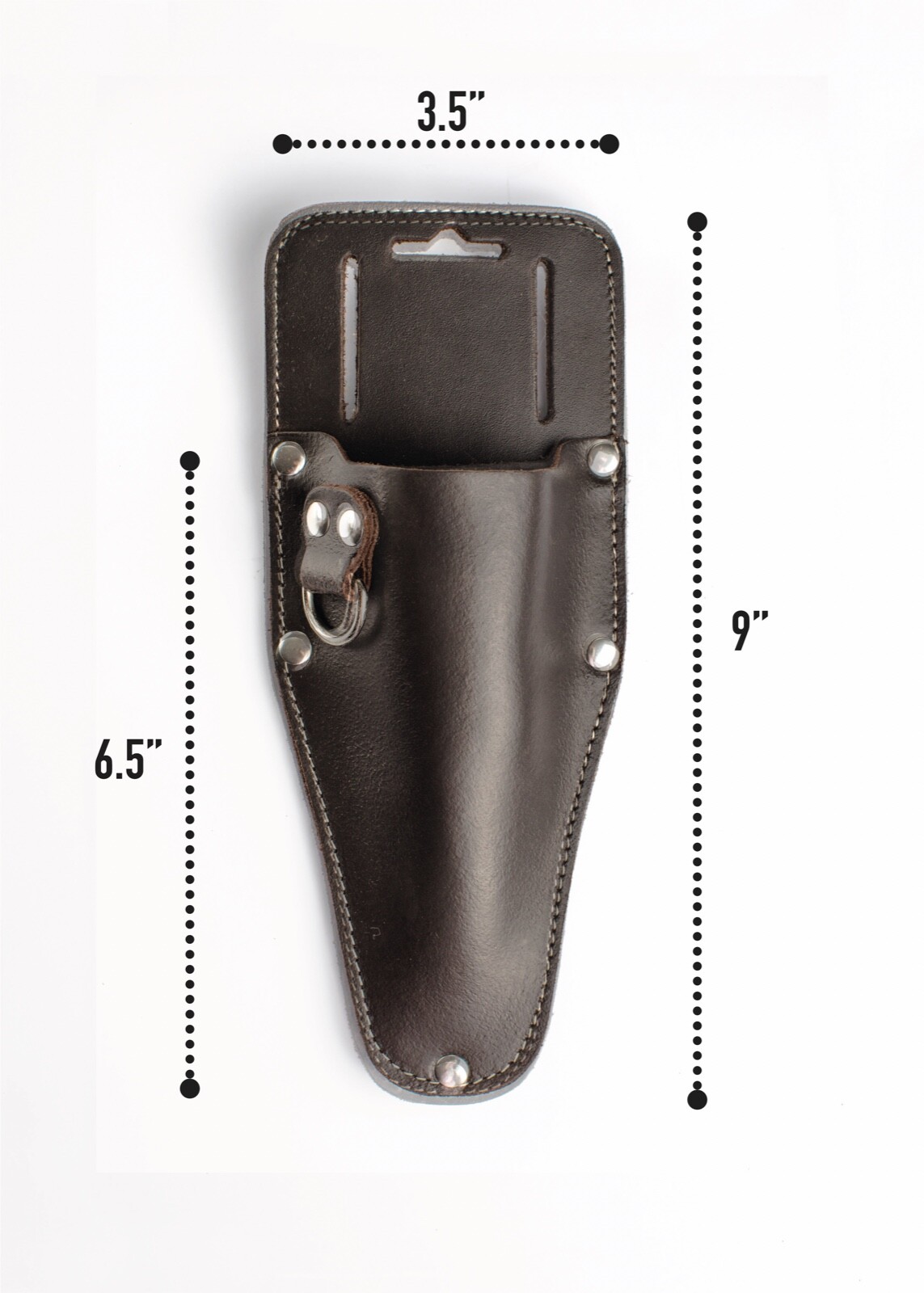 Leather Pruner Sheath, Tool Pouch for Pruning Shears, Full Grain Leather. LERO