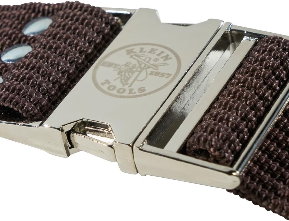 Heavy-Duty 2-Inch Wide Adjustable Tool Belt for Electricians – Brown Color