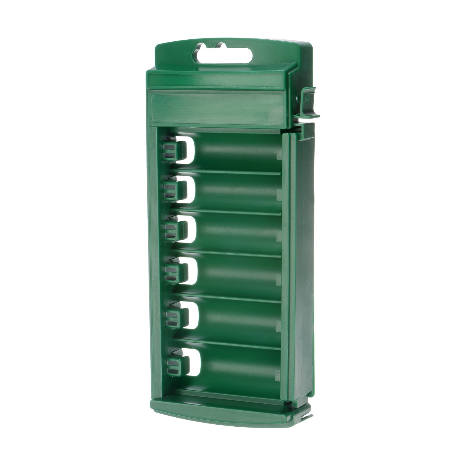 Socket Organizer 1/2″ Drive 6 Slots Portable Deep Socket Clip Rail Holder