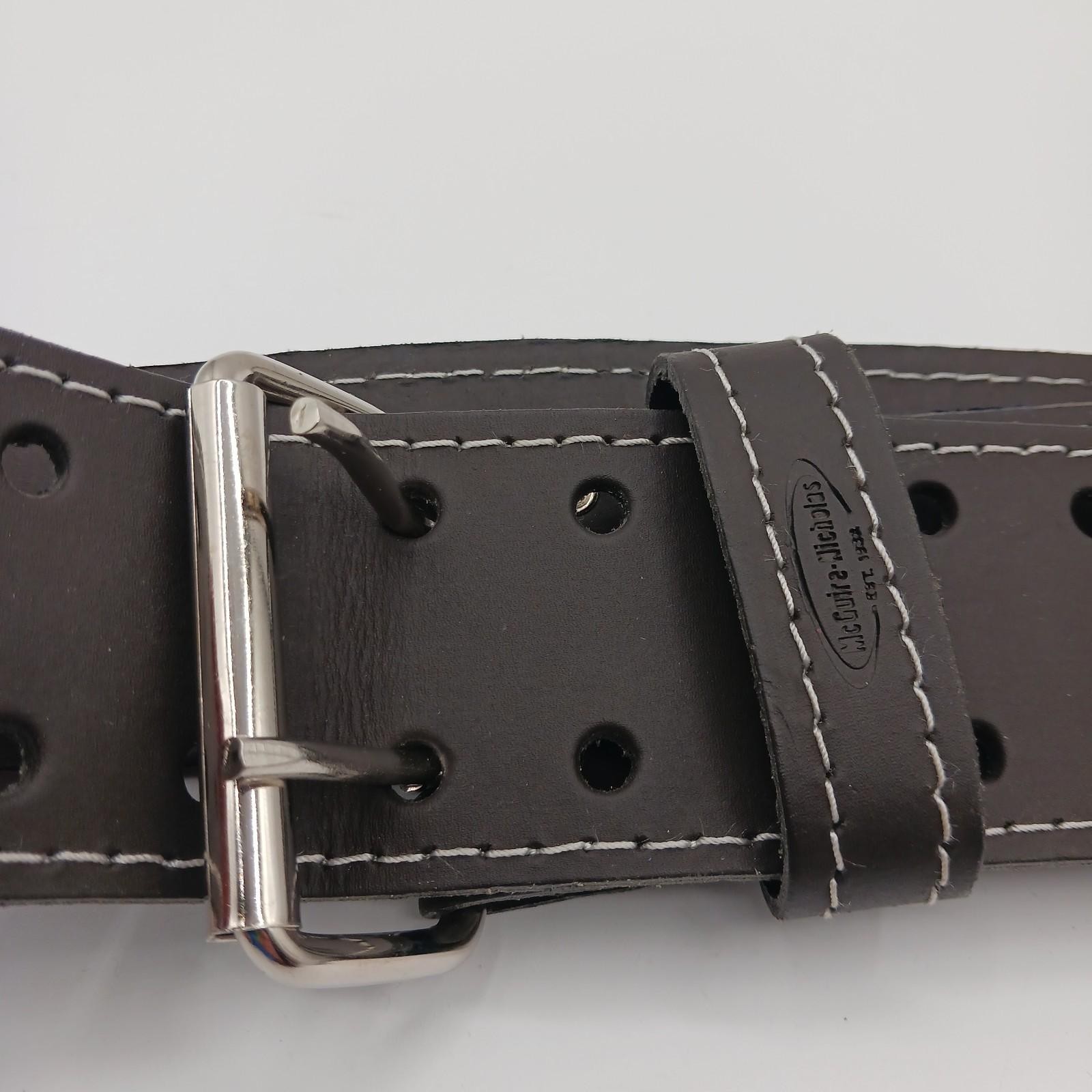 McGuire-Nicholas Men’s Standard 2 3/4″ inch Oil Tanned Leather Tool Work Belt