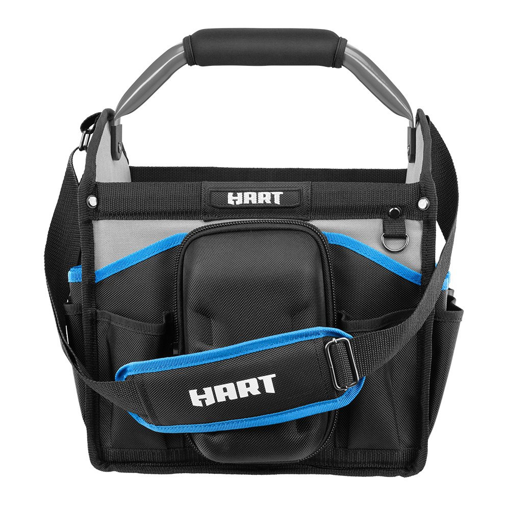 Durable Lightweight Storage Tool Bag 12-Inch Tool Tote with Rotating Handle
