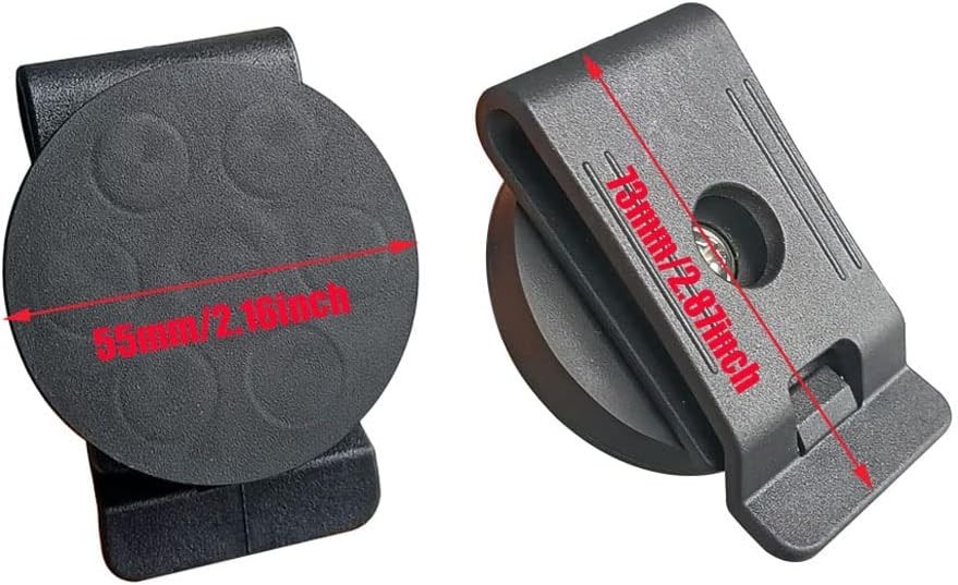 2 Pack Belt Magnetic Tool Waist Clip for Pliers Screws Wrench Metal Accessories