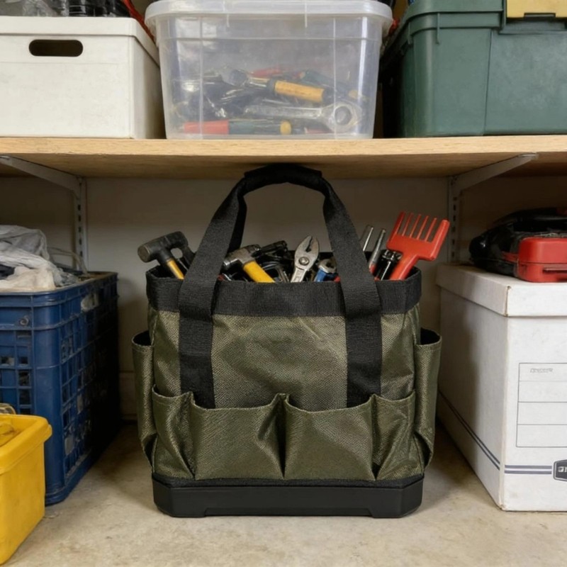 Heavy Duty Waterproof Tool Storage Bag For Outdoor Work And Household Use