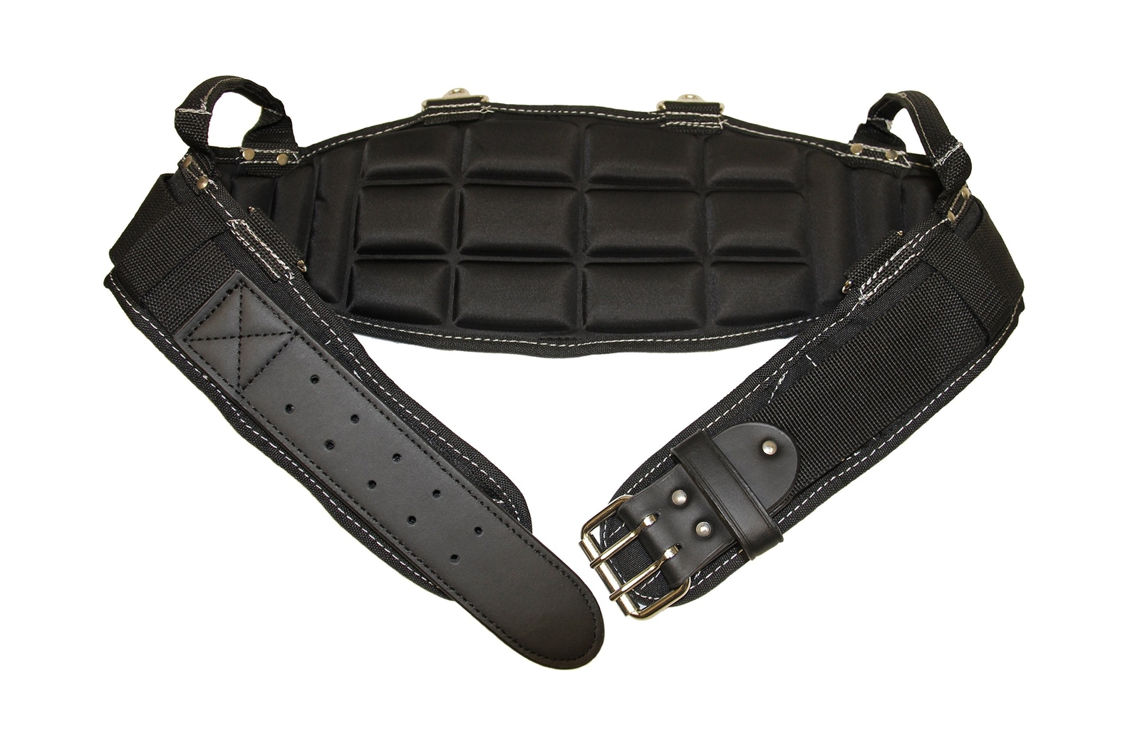Professional Carpenter’s Tool Belt Combo w/Air-Channel Pro Comfort Back Suppo…
