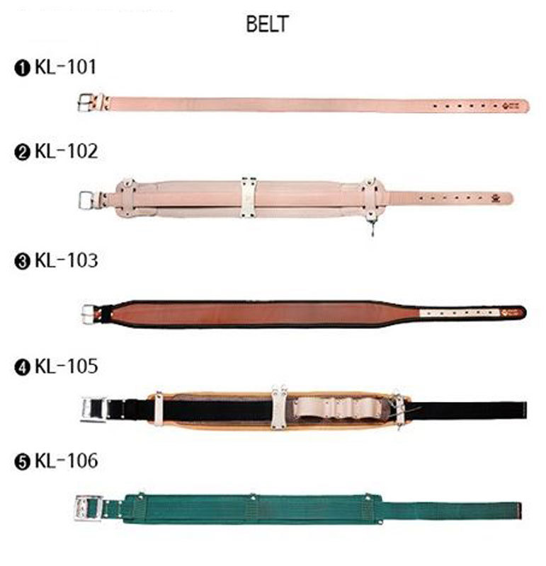 Carpenter Soft Leather Tool Work Belt Kaya KL-101,102,103,105,106 Tools Utility
