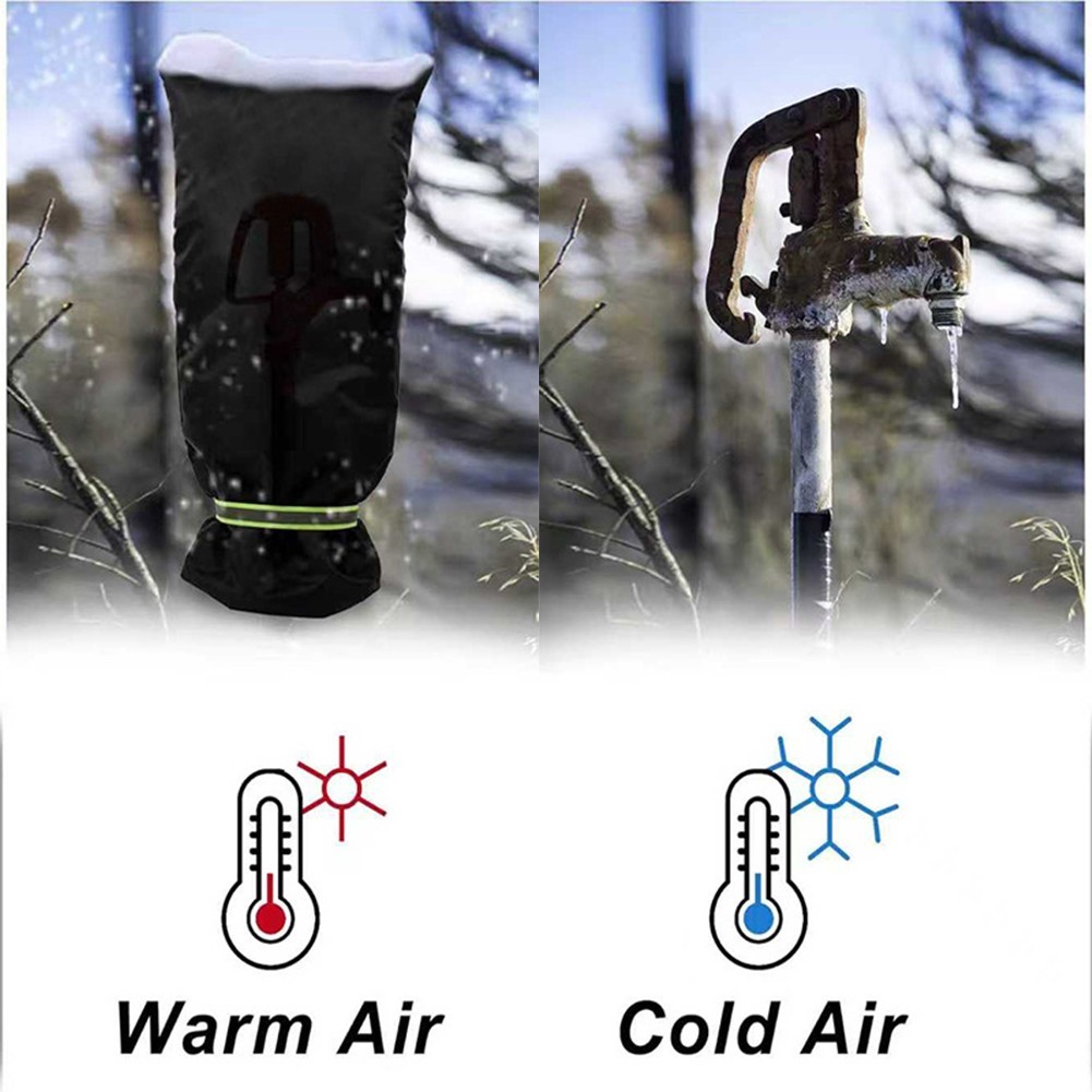 For Winter Protection Outdoor Faucet Cover 20x51cm Thick Waterproof Design