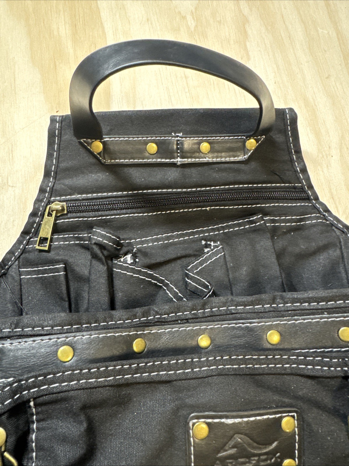 ARCFOX Black – Waxed Canvas Tool Pouch.