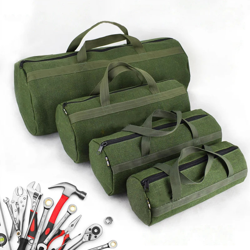 Multi-Functional Thick Canvas Pouch for Tools and Accessories