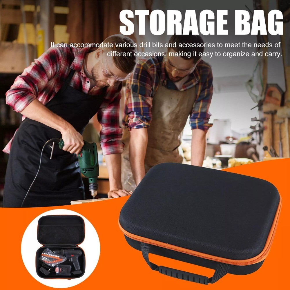 Multifunction Electric Drill Tool Storage Case Eletric Power Tool Anti-shock Bag