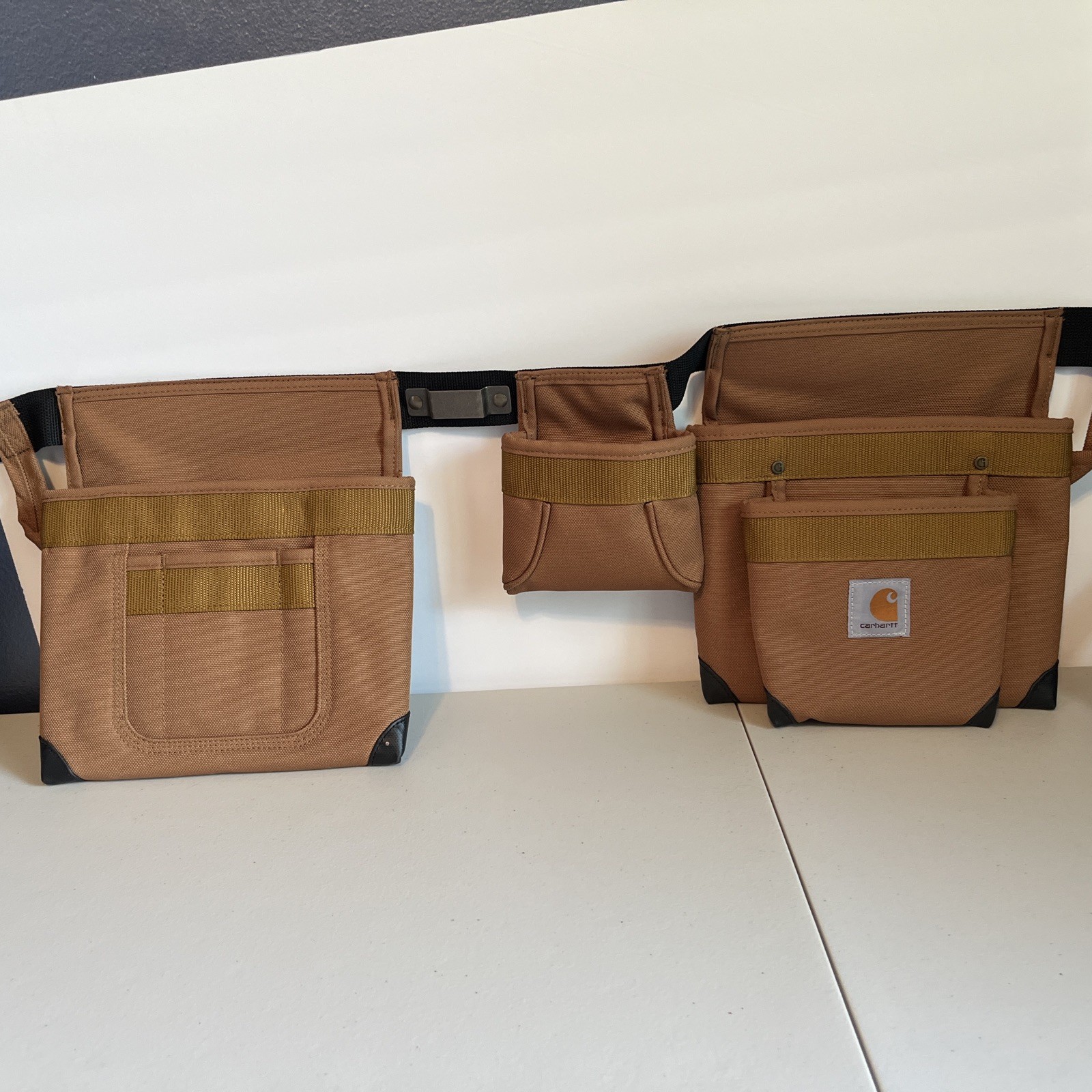 Carhartt Padded Tool Belt, Rugged Tool Belt with Tool & Fastener Storage Pockets